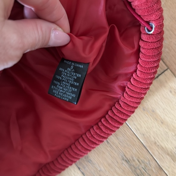HYFVE | brick red | puffer jacket | zip up | size S - Picture 5 of 7